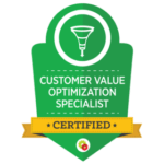 Certified Customer Value Optimization Specialist Badge