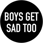 Boys Get Sad Too Logo