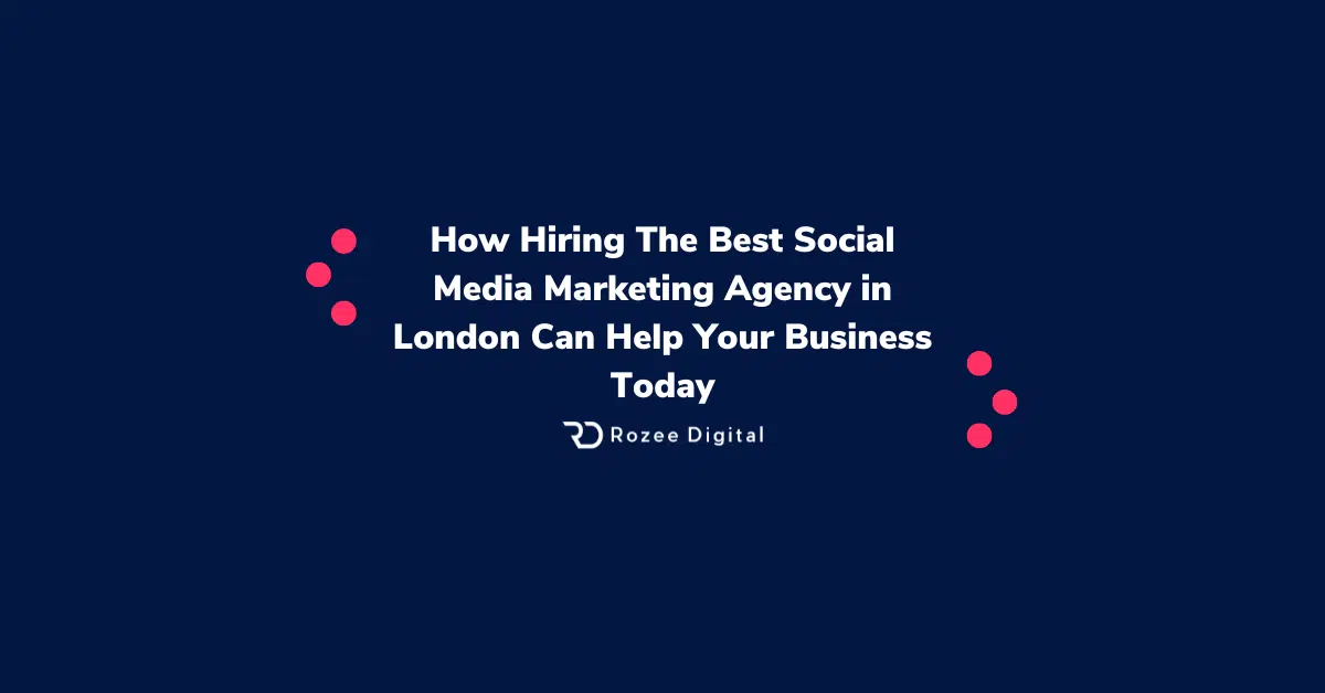 Social Media Marketing Agency London