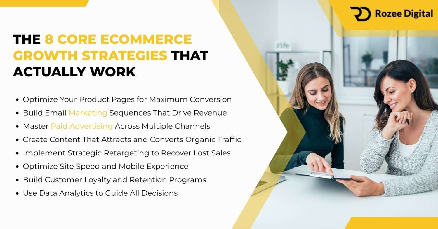 Growth Engine for Ecommerce: 8 Strategies That Actually Work