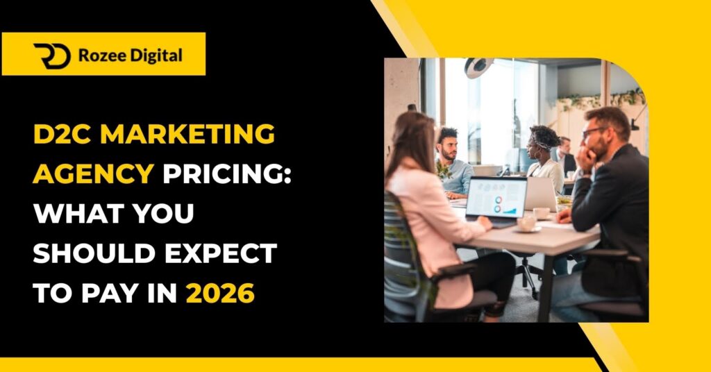D2C Marketing Agency Pricing