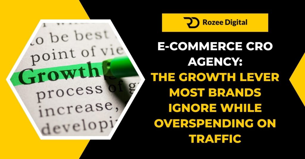 Ecommerce CRO Agency