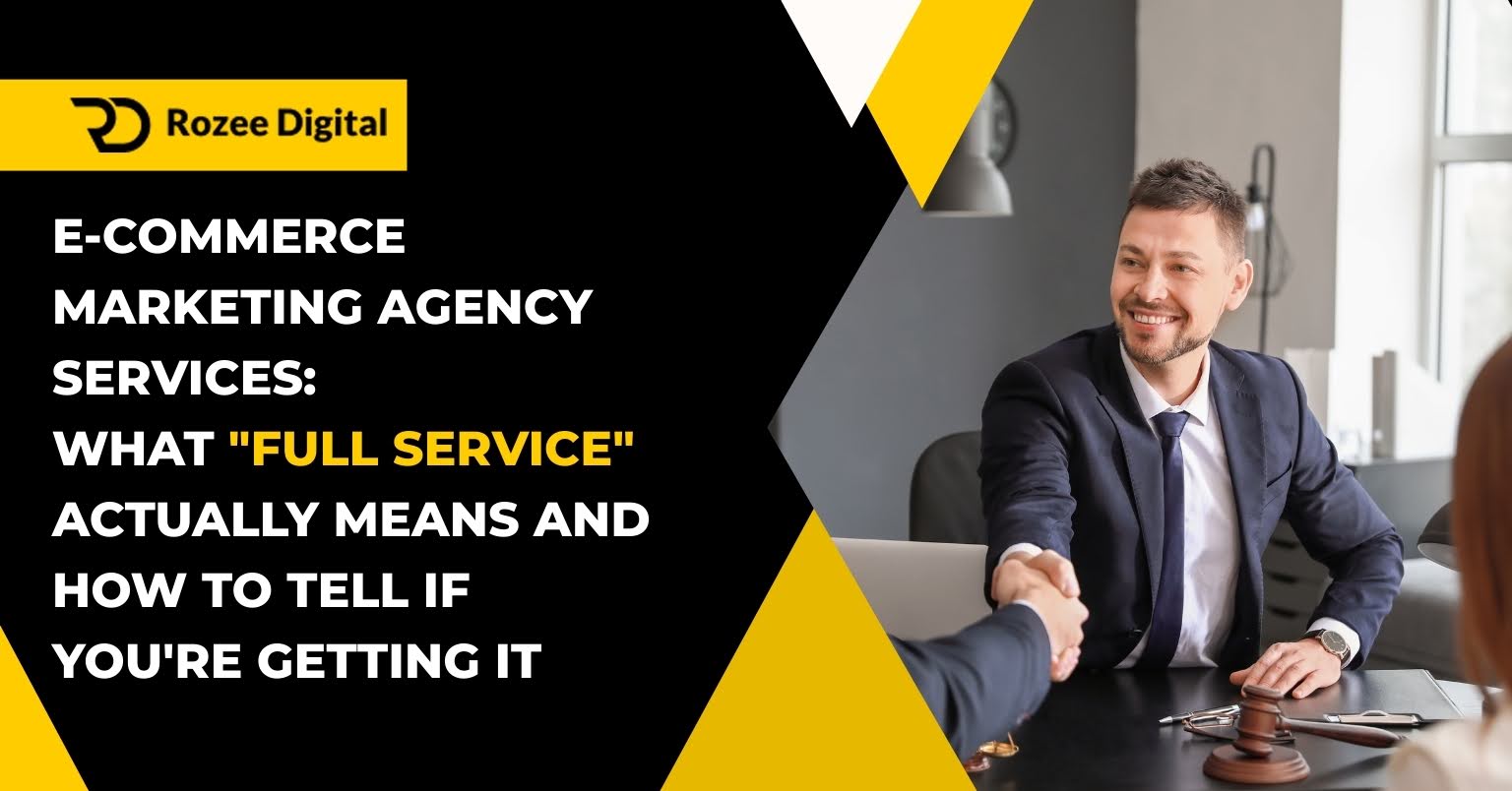 Ecommerce Marketing Agency Services