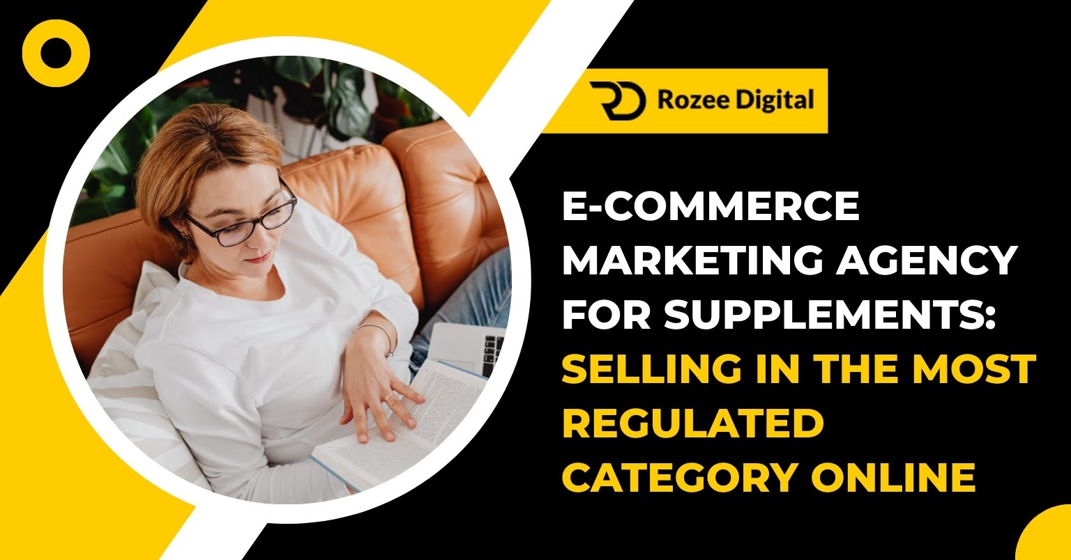 Ecommerce Marketing Agency for Supplements