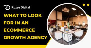 Ecommerce growth Agency