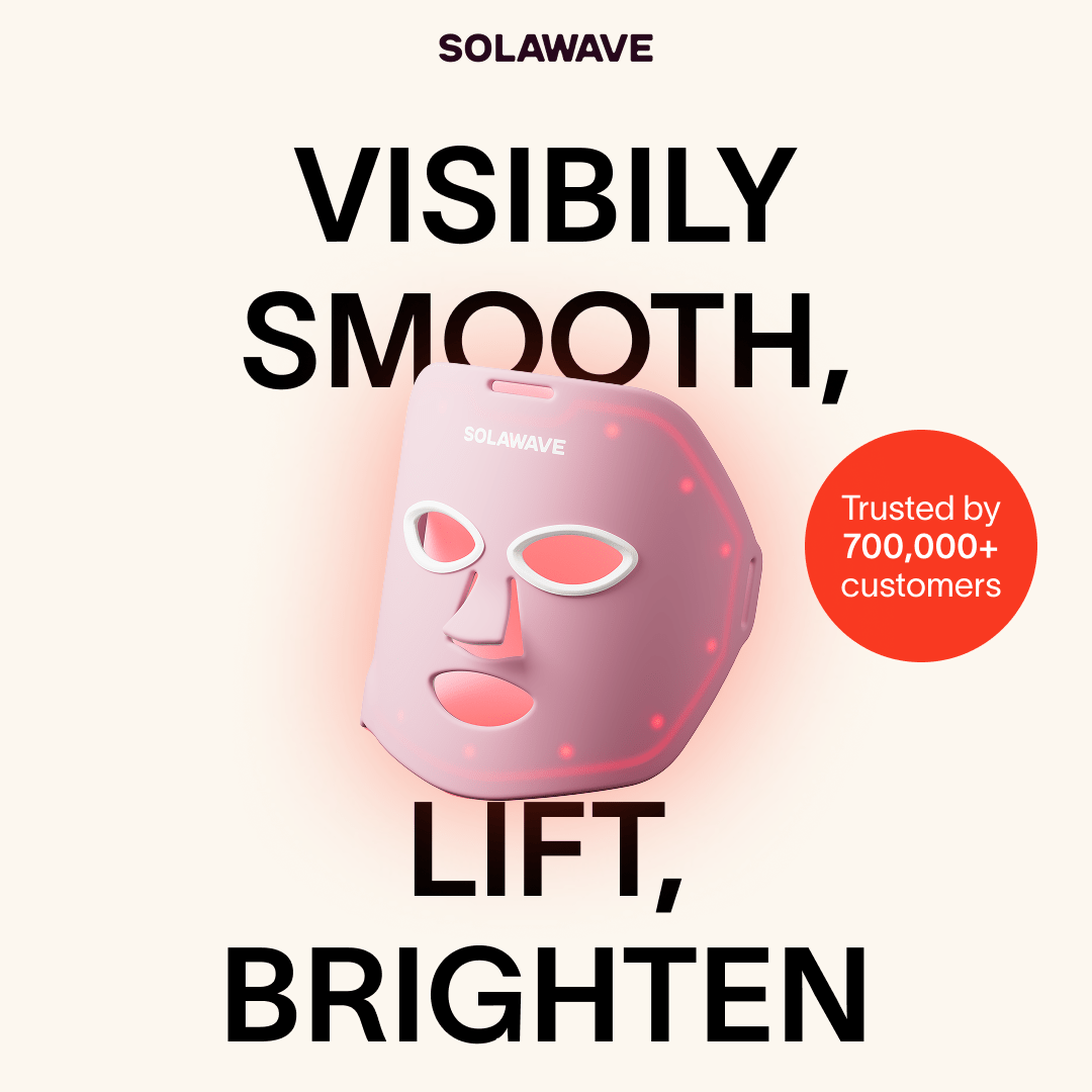 Static ad creative produced by Rozee Digital — skincare face mask