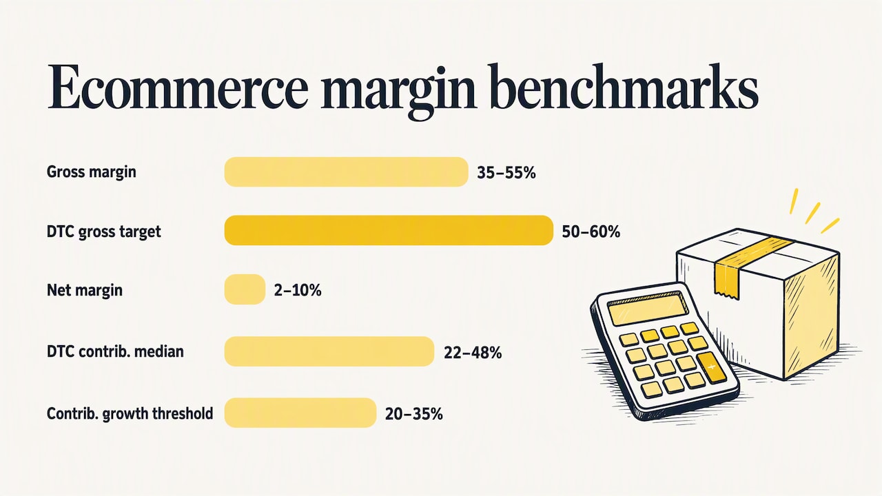 Average ecommerce profit margins in 2026 — overview diagram