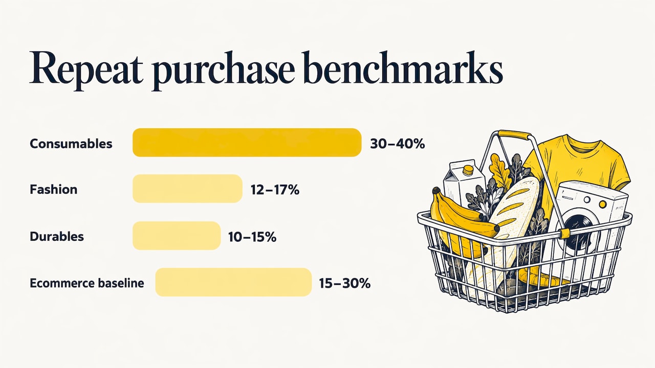 What is a good repeat purchase rate? — overview diagram